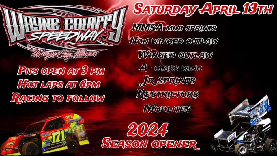 Wayne County Speedway Opener Set for This Weekend
