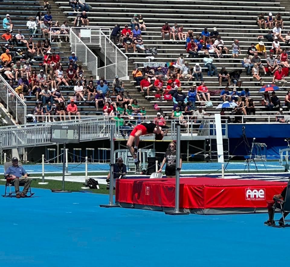 Bliss Moves On to State Championship in High Jump as Several Mules Compete at Boys State Track