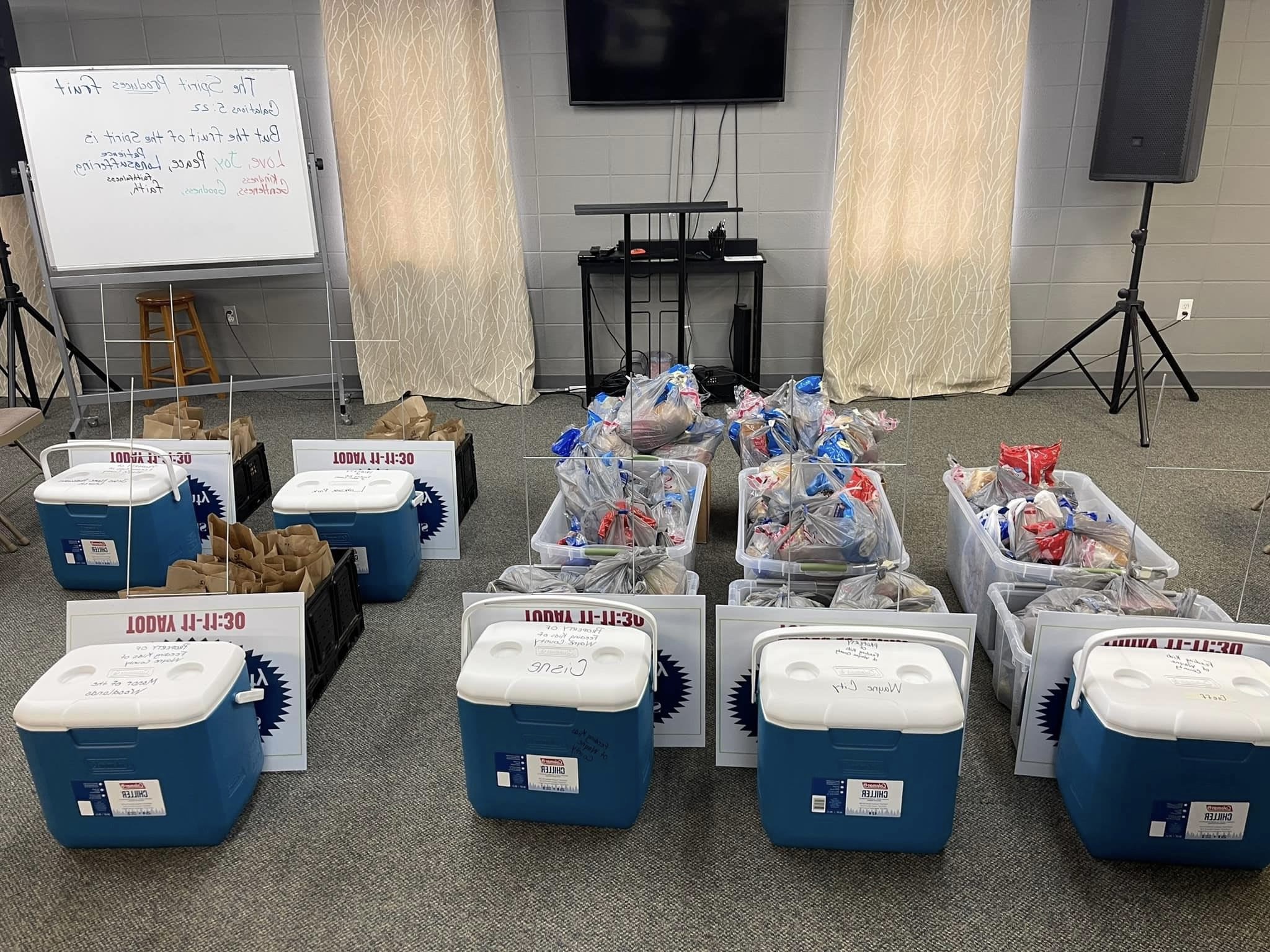 Feeding Kids of Wayne County Serves 60 On First Day of Program