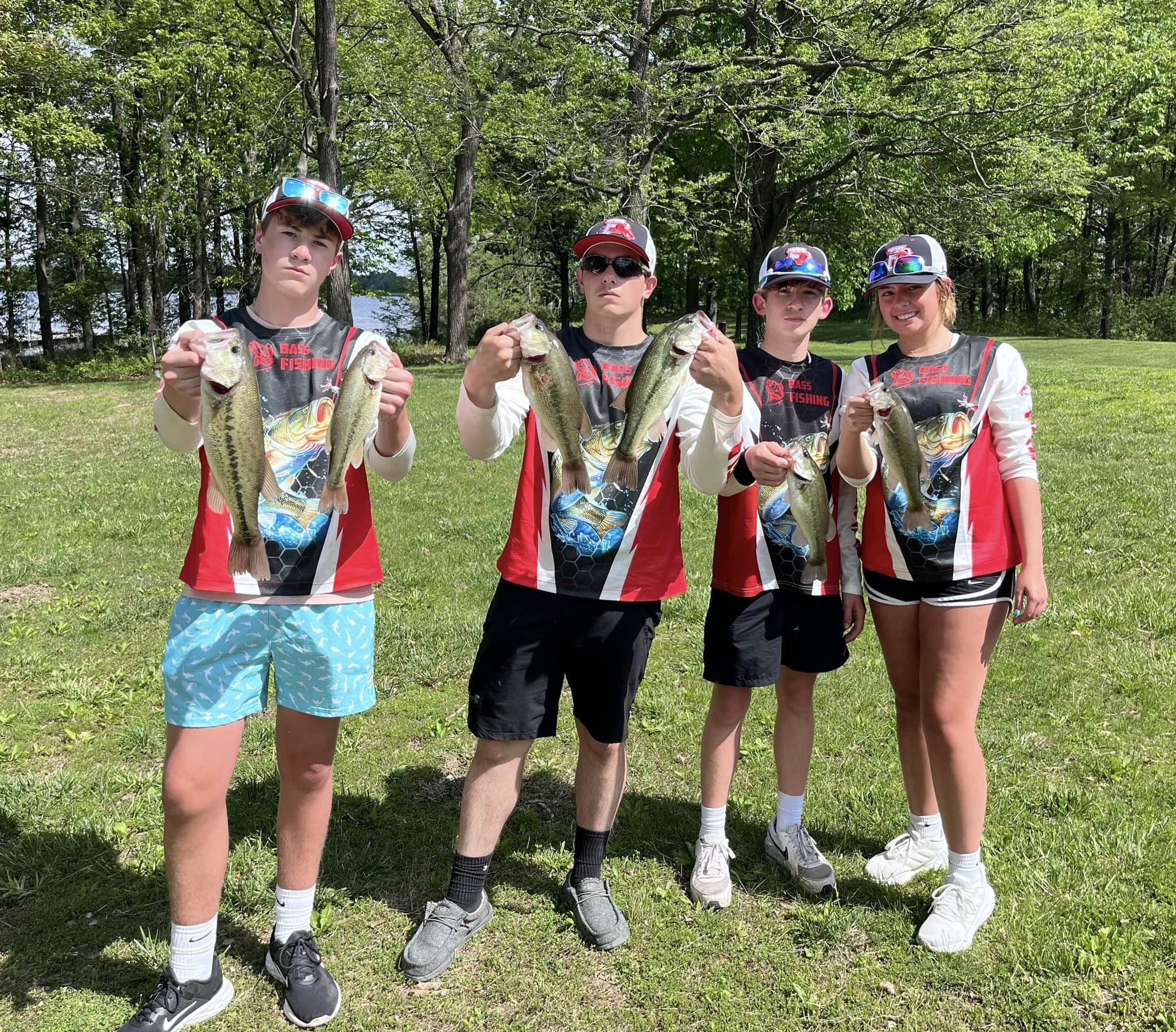 Mules Bass Fishing Team Has Successful Day at Newton Sectional