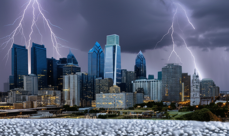 BREAKING WEATHER ALERT: Severe Thunderstorm and Tornado Warning in Effect for Philadelphia Region – Immediate Action Required