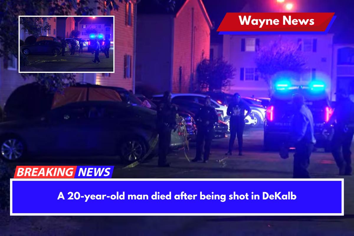 A 20-year-old man died after being shot in DeKalb