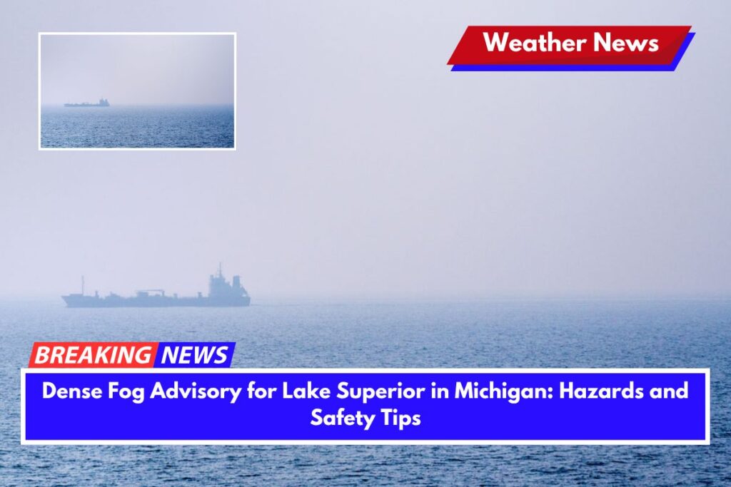Dense Fog Advisory for Lake Superior in Michigan Hazards and Safety Tips