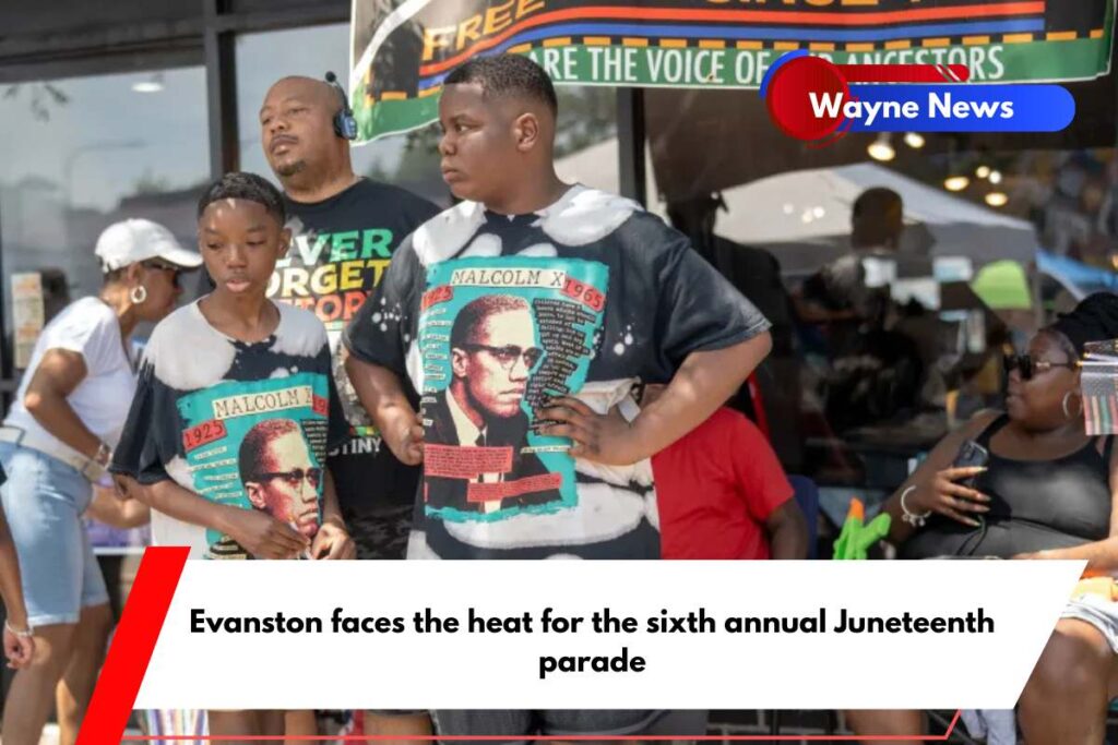 Evanston faces the heat for the sixth annual Juneteenth parade