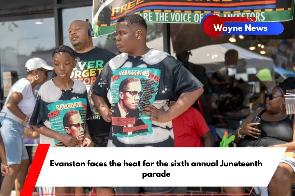 Evanston faces the heat for the sixth annual Juneteenth parade