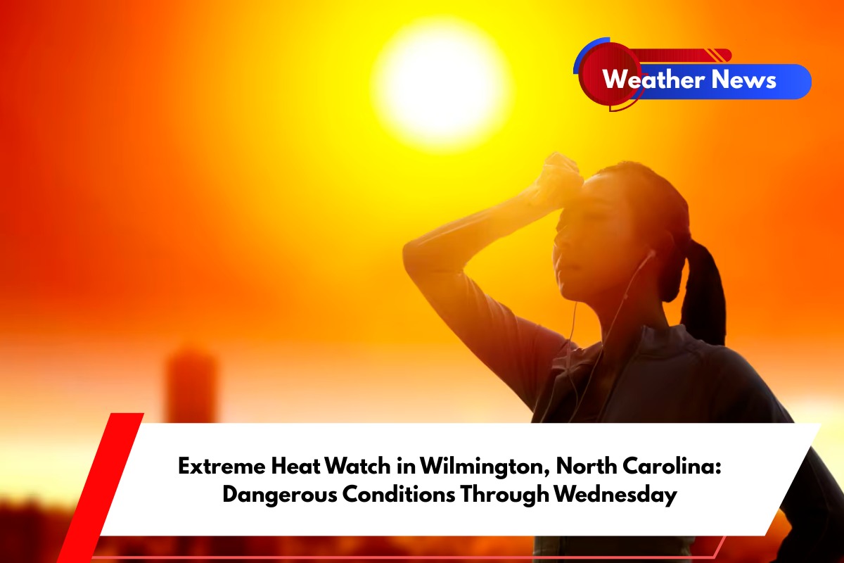 Extreme Heat Watch in Wilmington, North Carolina Dangerous Conditions Through Wednesday