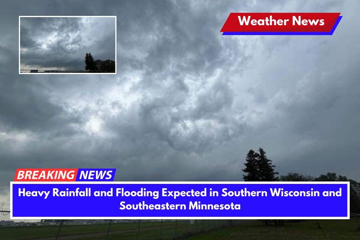 Heavy Rainfall and Flooding Expected in Southern Wisconsin and Southeastern Minnesota
