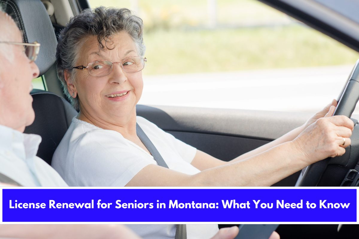 License Renewal for Seniors in Montana What You Need to Know