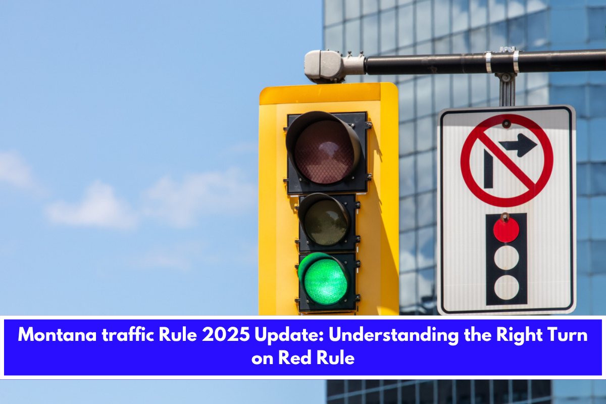 Montana traffic Rule 2025 Update Understanding the Right Turn on Red Rule