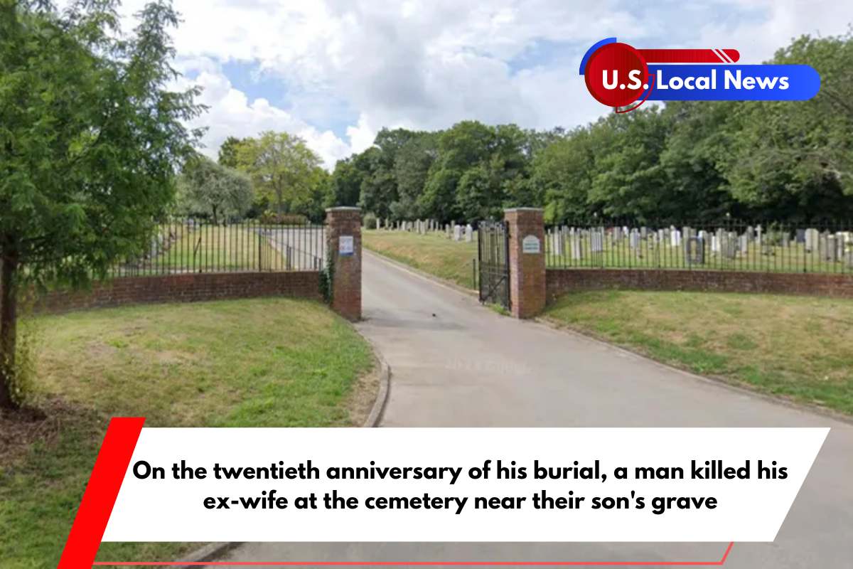 On the twentieth anniversary of his burial, a man killed his ex-wife at the cemetery near their son's grave