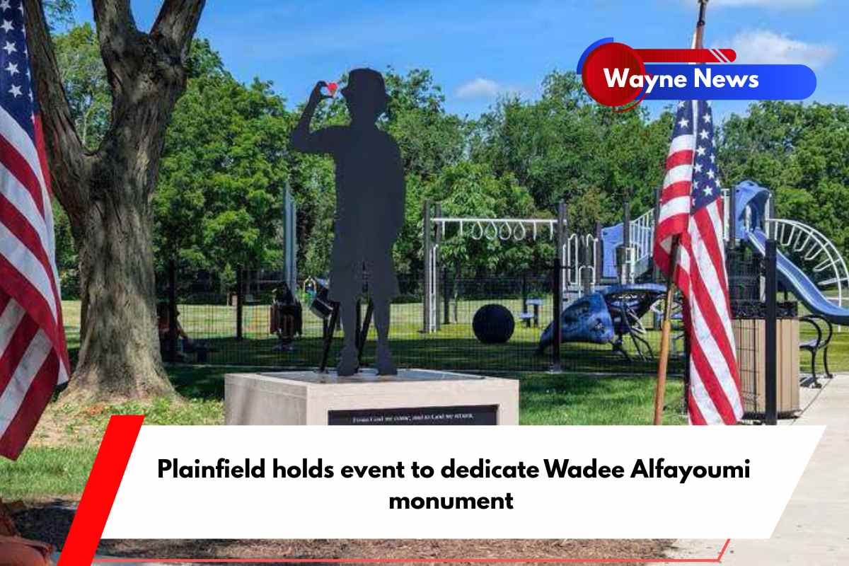 Plainfield holds event to dedicate Wadee Alfayoumi monument