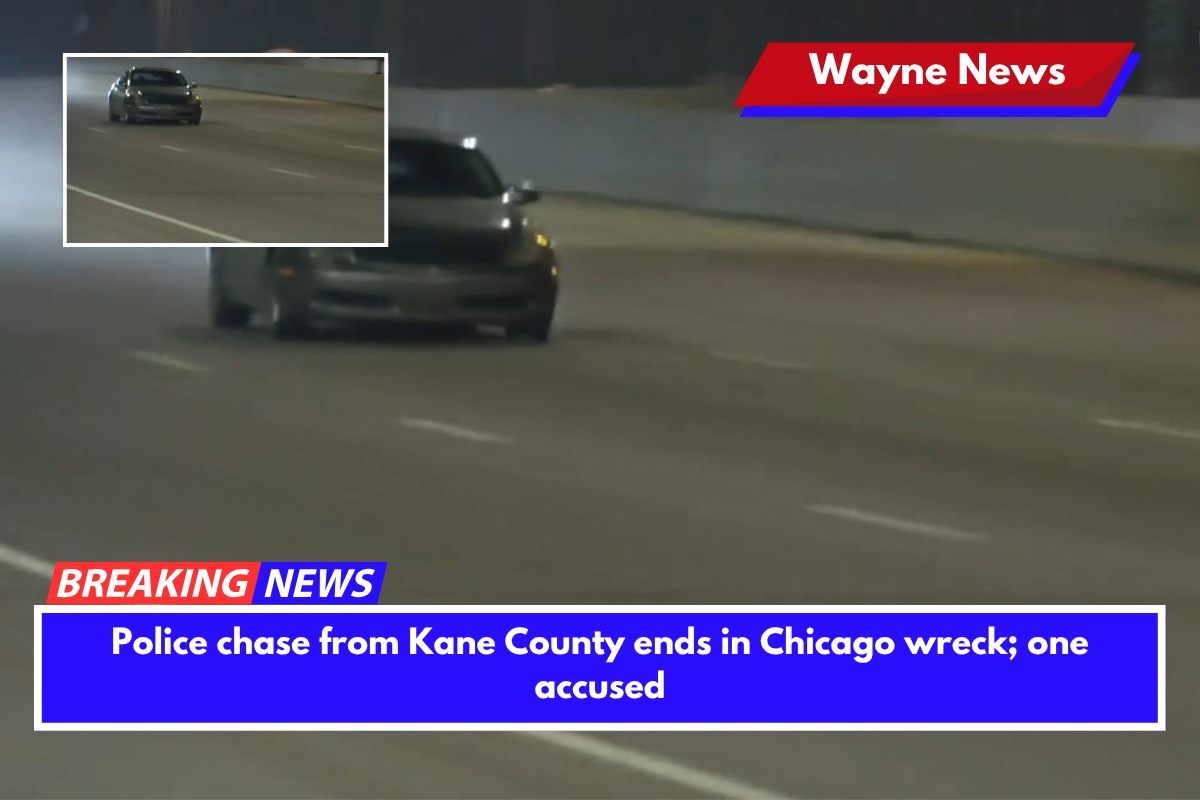 Police chase from Kane County ends in Chicago wreck; one accused