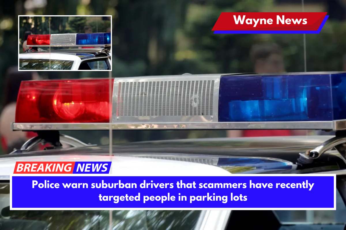 Police warn suburban drivers that scammers have recently targeted people in parking lots