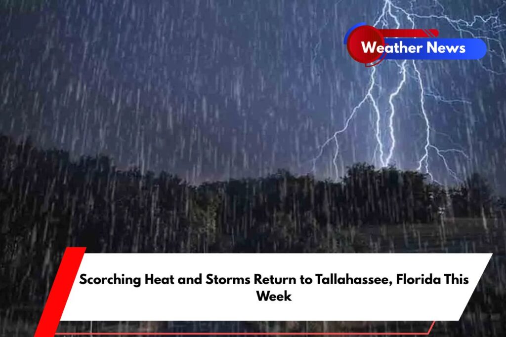 Scorching Heat and Storms Return to Tallahassee, Florida This Week