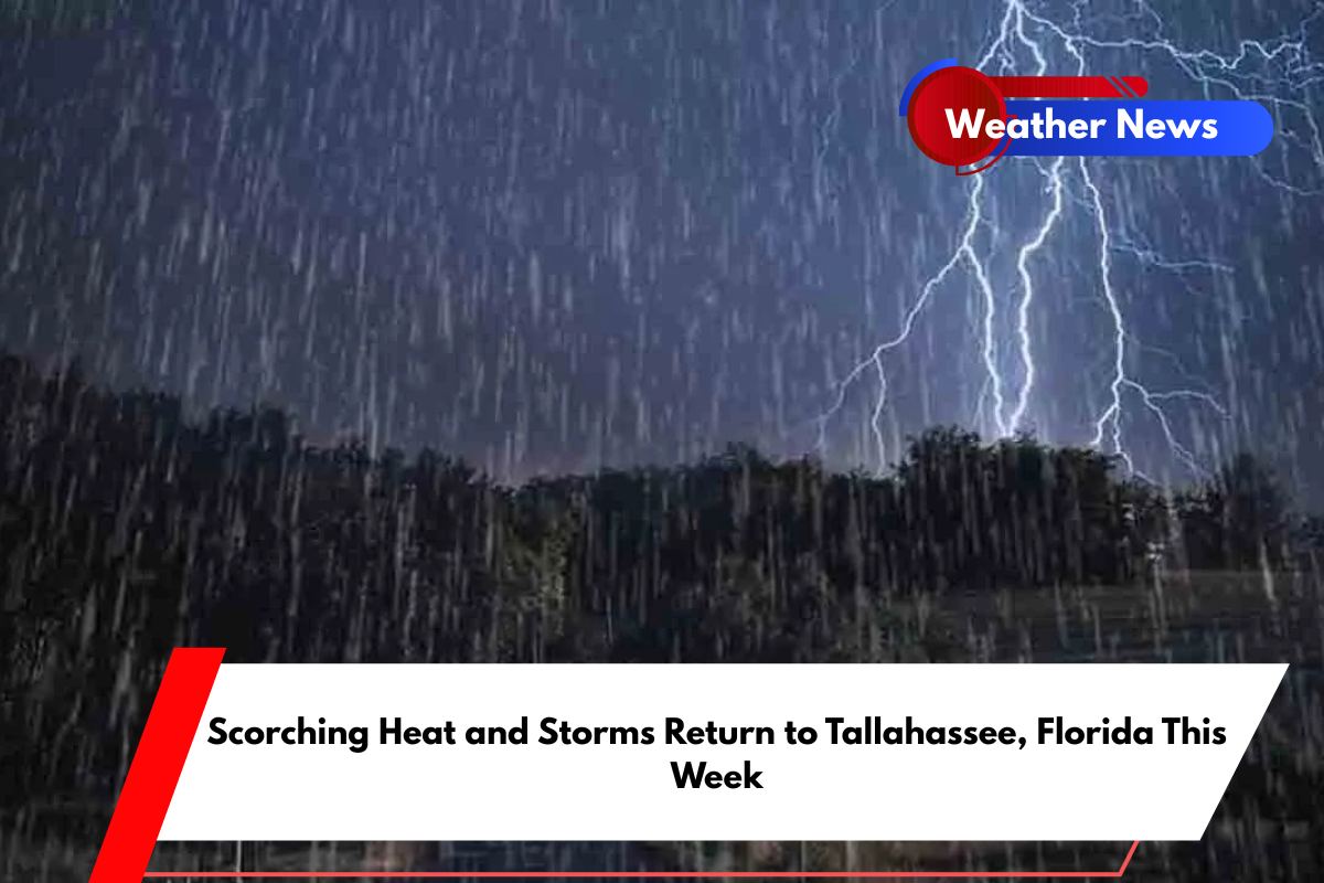 Scorching Heat and Storms Return to Tallahassee, Florida This Week