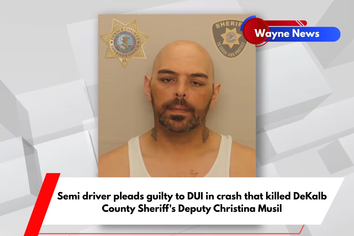 Semi driver pleads guilty to DUI in crash that killed DeKalb County Sheriff's Deputy Christina Musil