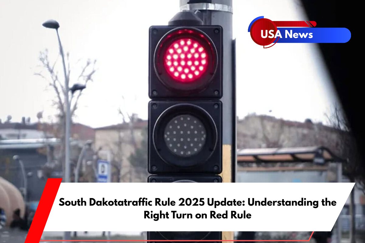 South Dakotatraffic Rule 2025 Update Understanding the Right Turn on Red Rule