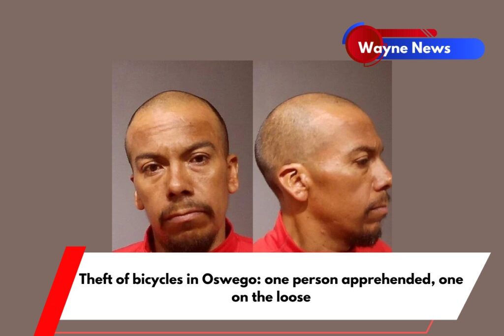 Theft of bicycles in Oswego one person apprehended, one on the loose