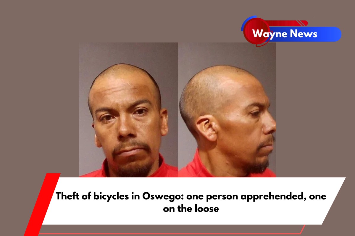 Theft of bicycles in Oswego one person apprehended, one on the loose