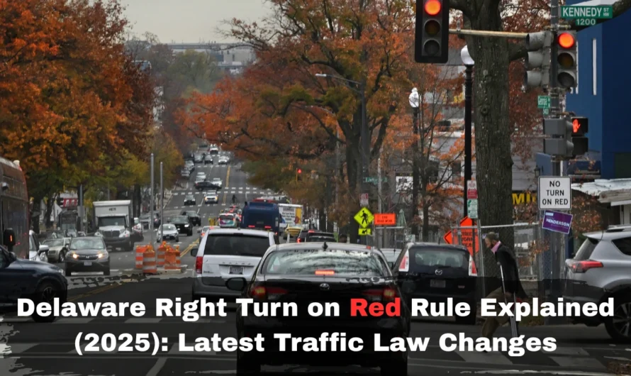 Delaware Right Turn on Red Rule Explained (2025): Latest Traffic Law Changes