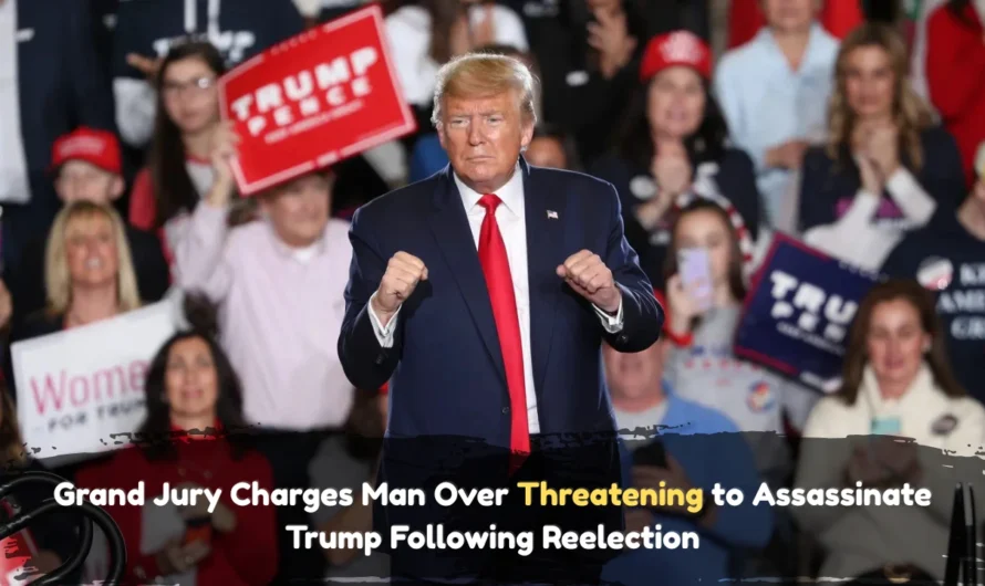 Grand Jury Charges Man Over Threatening to Assassinate Trump Following Reelection