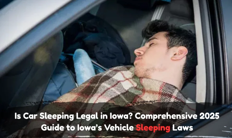 Is Car Sleeping Legal in Iowa? Comprehensive 2025 Guide to Iowa’s Vehicle Sleeping Laws