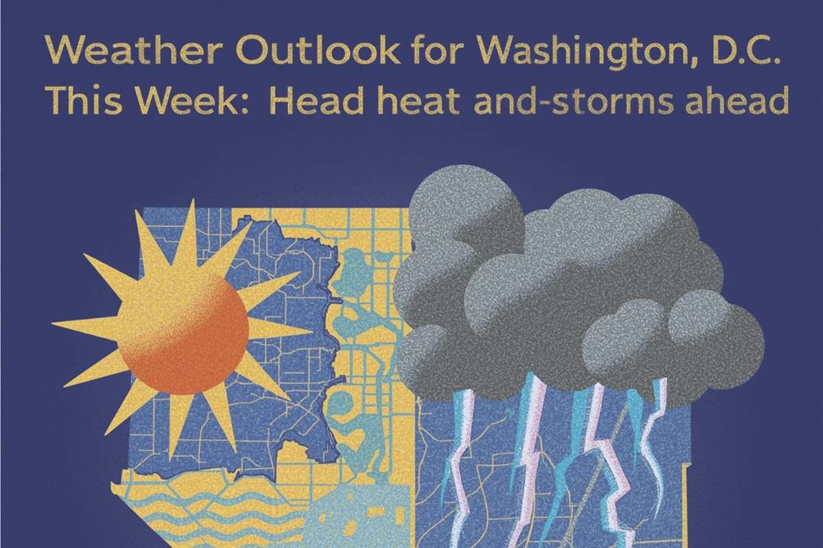 Weather Outlook for Washington, D.C. This Week Heat and Storms Ahead
