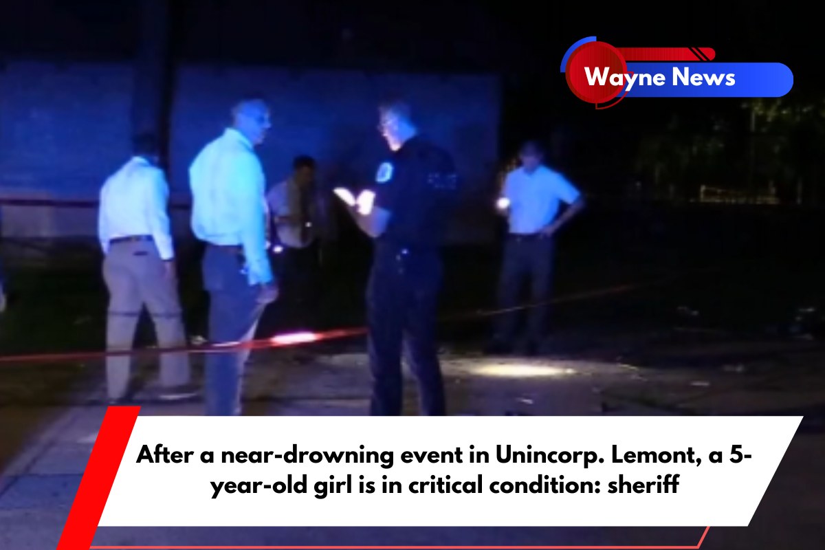 After a near-drowning event in Unincorp. Lemont, a 5-year-old girl is in critical condition sheriff