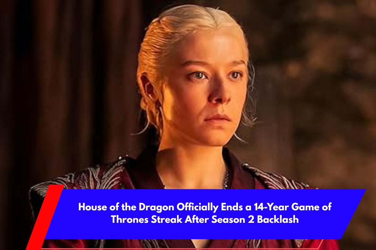 House of the Dragon Officially Ends a 14-Year Game of Thrones Streak After Season 2 Backlash