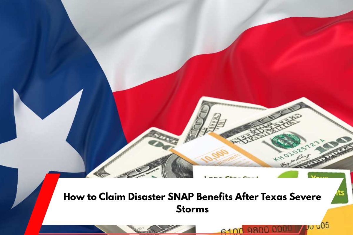 How to Claim Disaster SNAP Benefits After Texas Severe Storms