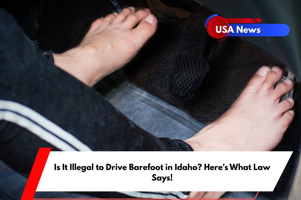 Is It Illegal to Drive Barefoot in Idaho Here's What Law Says!