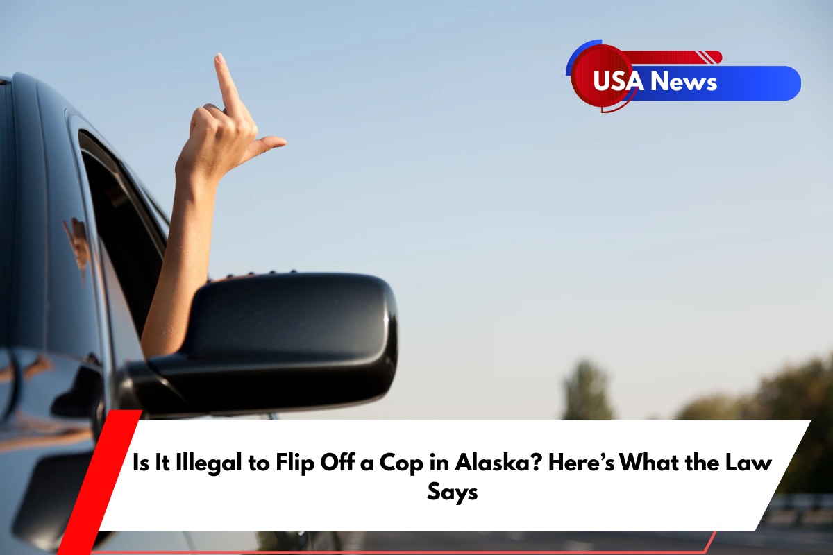Is It Illegal to Flip Off a Cop in Alaska Here's What the Law Says