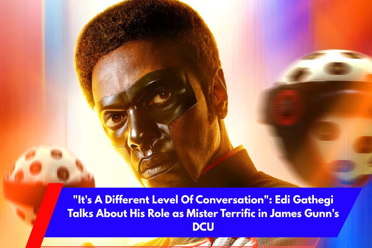 It's A Different Level Of Conversation Edi Gathegi Talks About His Role as Mister Terrific in James Gunn's DCU