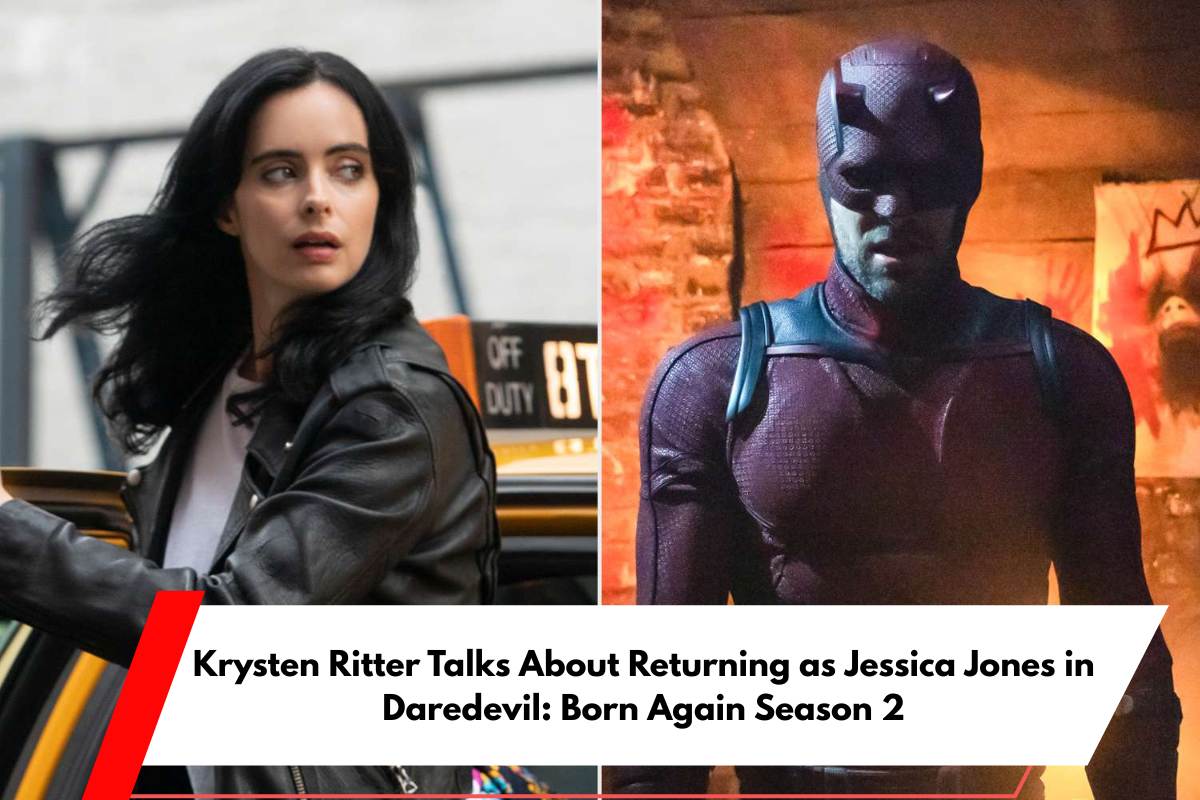Krysten Ritter Talks About Returning as Jessica Jones in Daredevil Born Again Season 2