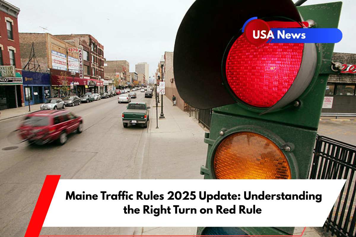 Maine Traffic Rules 2025 Update Understanding the Right Turn on Red Rule