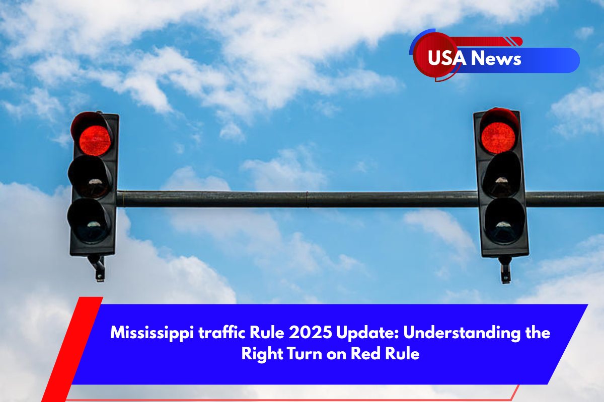 Mississippi traffic Rule 2025 Update Understanding the Right Turn on Red Rule