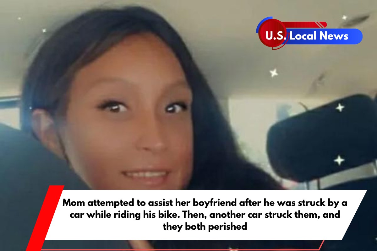 Mom attempted to assist her boyfriend after he was struck by a car while riding his bike. Then, another car struck them, and they both perished