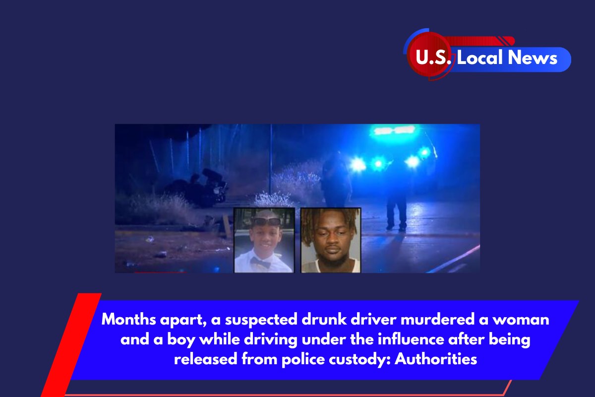Months apart, a suspected drunk driver murdered a woman and a boy while driving under the influence after being released from police custody Authorities