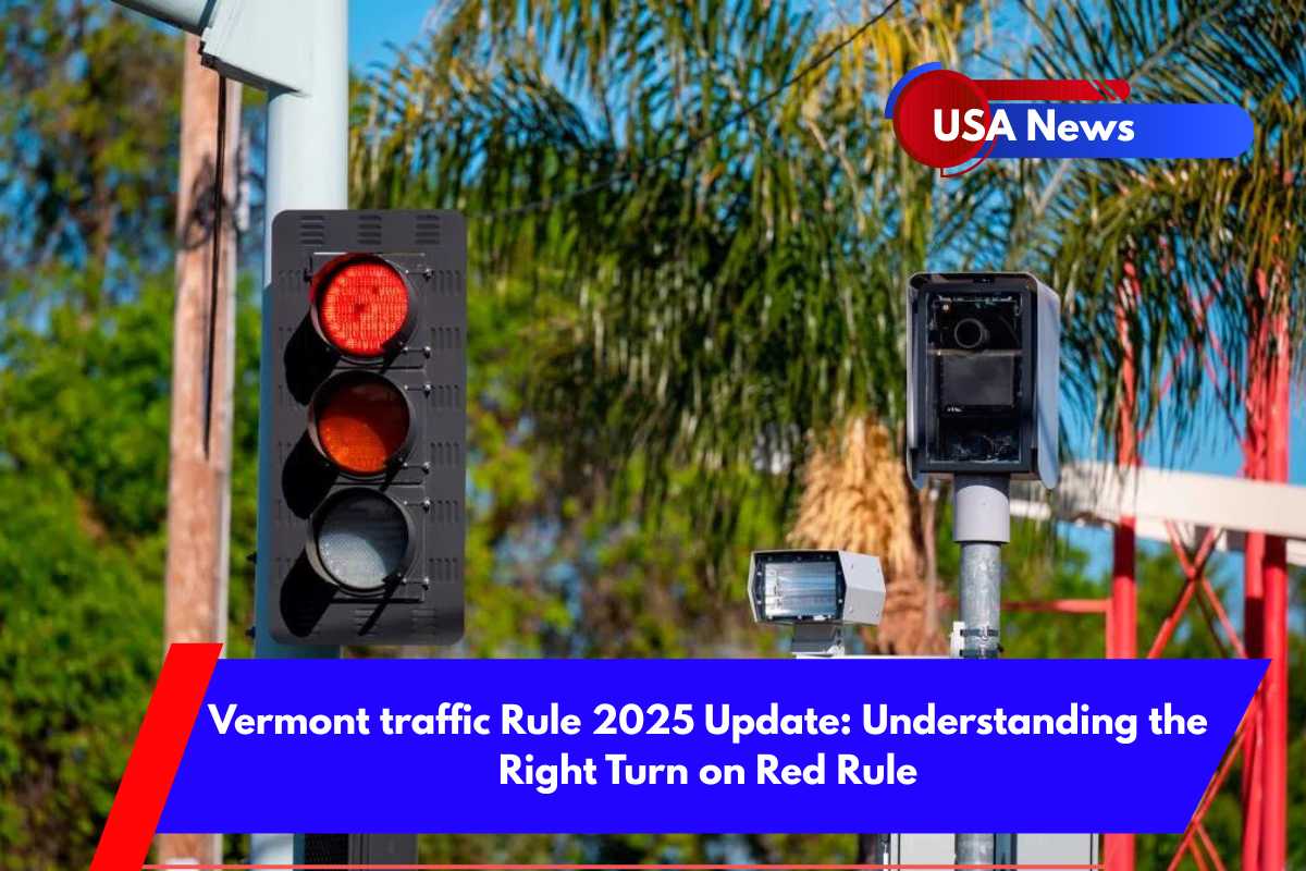 Vermont traffic Rule 2025 Update Understanding the Right Turn on Red Rule